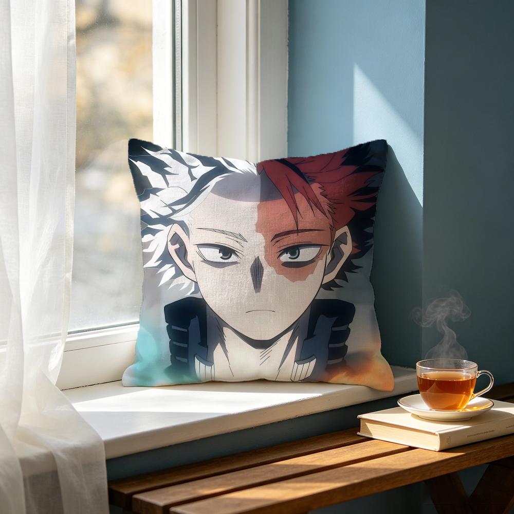 Anime SShoto Todorokied Cushion Cover Cushion Cover Set Pcs x x x Pillowcase Decorative Sofa Home Decor