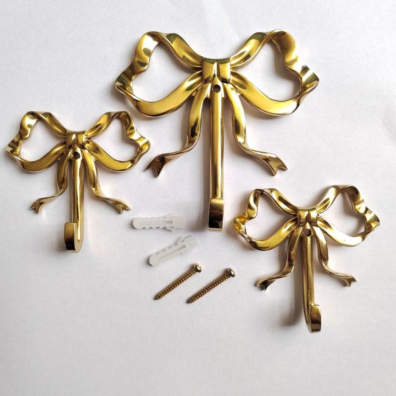 Ретро Латунные Ручной Работы Крючки Спальня Шкафы Органайзер для Хранения Вешалки для Хранения Одежды Стойка для Принадлежностей Декор Дома