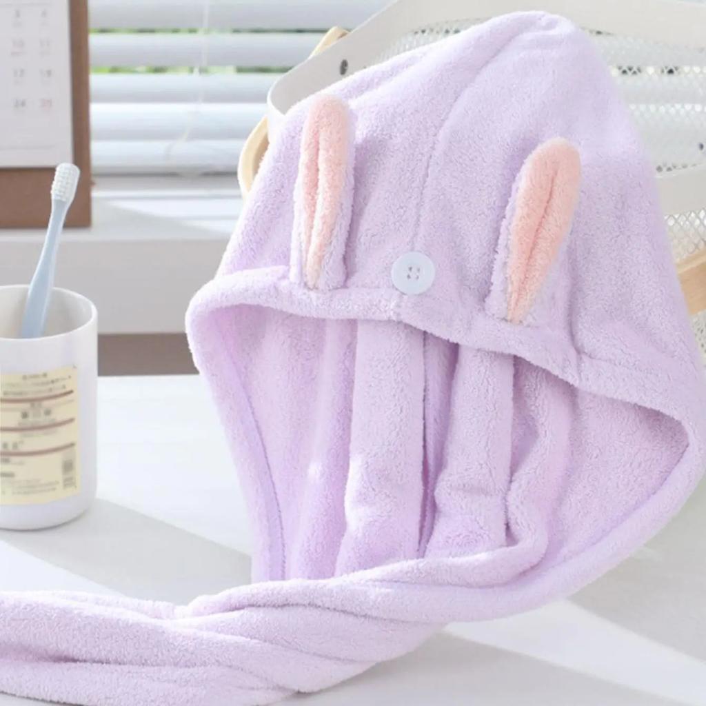 1 шт. Полотенца для волос из микрофибры Супервпитывающее полотенце для сушки волос Тюрбан для женщин и девушек Быстрая волшебная шапочка для сушки волос