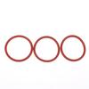 10PCS Silicone O RING For Coffee 43.6*35*4.3 Mm O-Ring VMQ Gasket Seal Thickness 4.3mm ORing Red Rubber