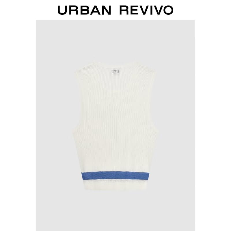 Мужской вязаный топ без рукавов в стиле колор-блок от UR