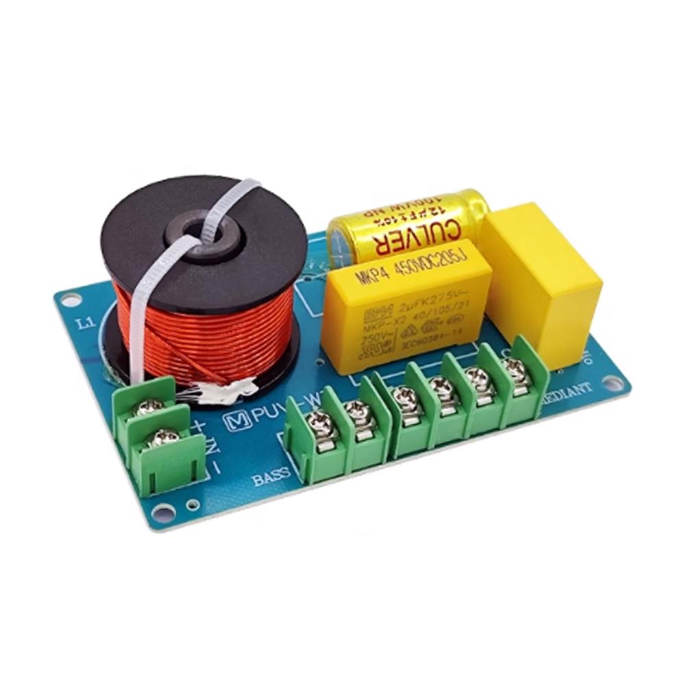 3-полосный Hi-Fi кроссоверный фильтр модуль MKP металлизированная пленочная аудио Hi-Fi фильтр печатная плата полочная акустика для 3,5/4/4,5-8 дюймовых динамиков