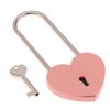 1 Set Metal Heart Shaped Padlock Antique Style Love Lock Set With Key Wedding Valentine'S Day Gifts Couple Wishing Lock