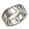 Used TIFFANY&Co. Ring Atlas Open EU#48.5 Silver925 3.5g Silver Accessories