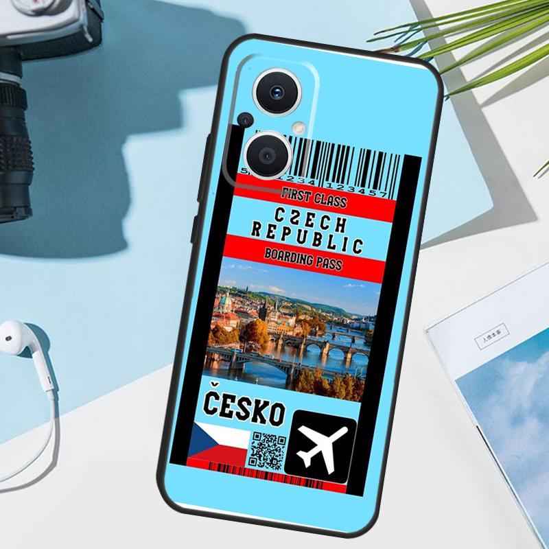 Czech Republic Czech Flag Case For OPPO Reno 13 13F 12 11 F 8T 7 8 10 Pro OPPO Find X8 X6 X3 Pro X5 Lite Cover Funda