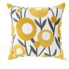 2D Floral Printed Pillowcase, Modern Fashion Home Bedroom Decoration, Living Room Sofa Cushion Cover, Flat Printing Short Plush