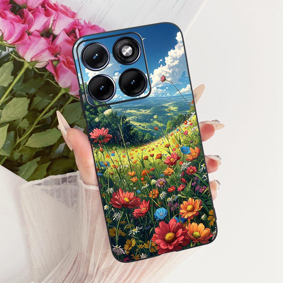 Чехол для Motorola Edge 70 Fusion 2026 Cover Популярный Мультяшный Узор Мягкий Силиконовый Чехол для Телефона Для Edge 70 Fusion+ Shell