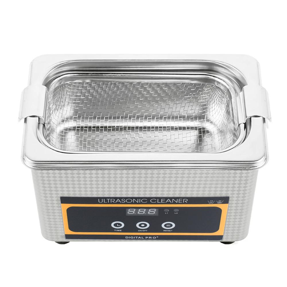 800 мл цифровой ультразвуковой очиститель Sonicator для ванны, дега для золотых и серебряных ювелирных изделий, очков, нефритового ожерелья, оксидов, ржавчины, масляной шайбы