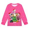 Kids Girls K-POP Rumi Zoey Mira Printed Casual Long Sleeves T-Shirt Pants Trousers Clothes Set