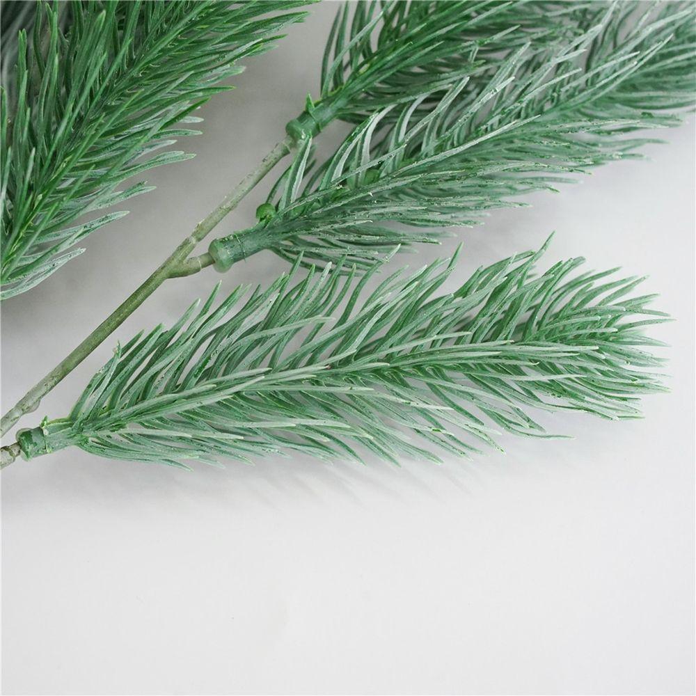 Plastic Gift Box Branch For Home Wedding Party 16 Fork Bouquet Artificial Plant Pine Needle Grass