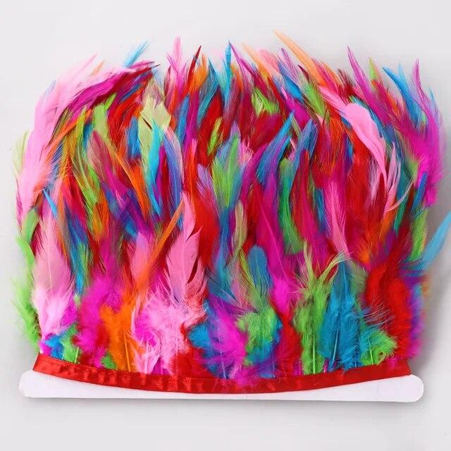 1 метр 10-15 см седло из перьев фазана, отделка, ремесленная лента, кисточка для рукоделия, швейные аксессуары, костюм для вечеринки, украшения со шлейфами