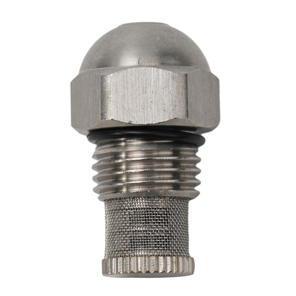 1/4BSPT распылительная форсунка с диаметром отверстия 0,3-1,5 мм для увлажнения, охлаждения, испытания на туман, нержавеющая сталь, мелкодисперсный распылитель