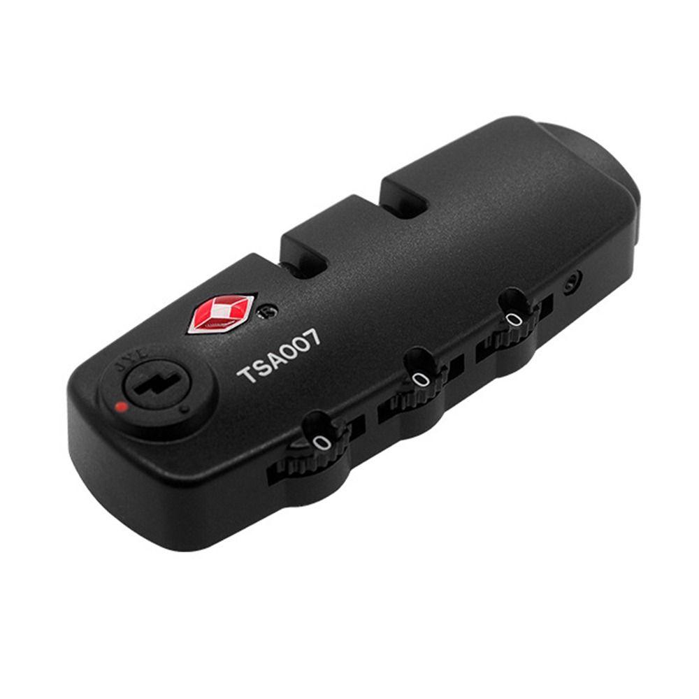 Security Tool 3 Digit Combination Lock TSA Suitcase Luggage Coded Lock  Luggage Accessories