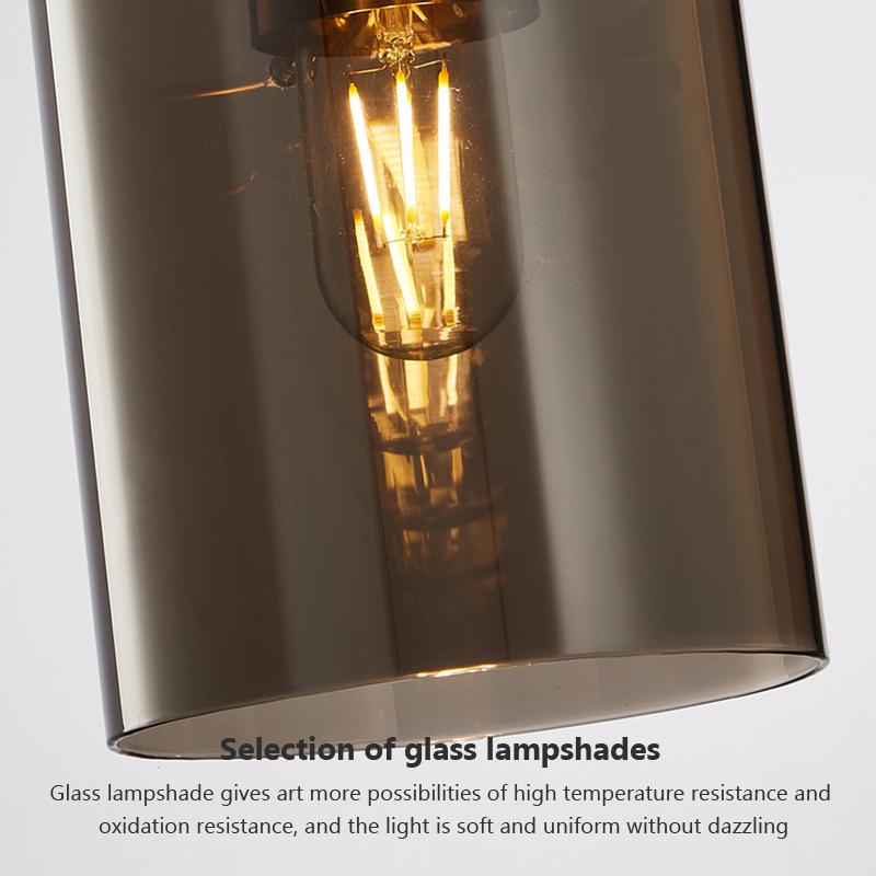 Современный светодиодный стеклянный подвесной светильник для фойе, столовой, спальни, подвесное освещение для кофейни, гостиной, ресторана, отеля, подвесной светильник для помещений