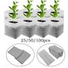 25/50/100pcs Biodegradable Nonwoven Fabric Nursery Plant Grow Bags Seedling Growing Planter Planting Pots Garden Eco-Friendly Ventilate Bag