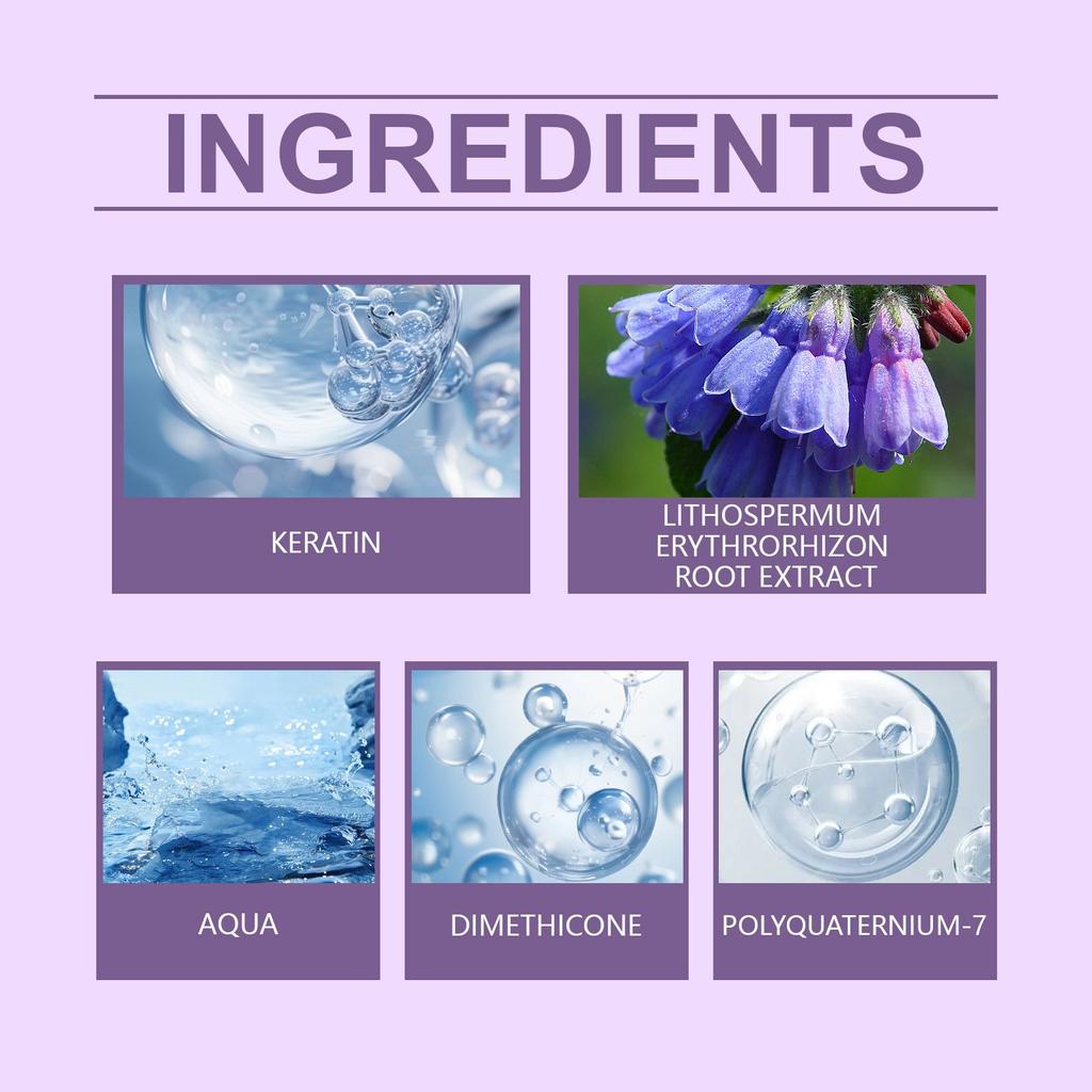 No Yellow Purple Hair Mask For Blonde , Gray And Hair 100ml