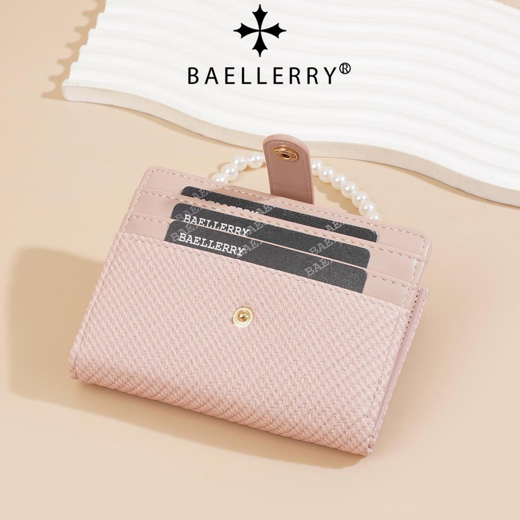 Женский кошелек Baellerry с кисточкой: Стильный, высококачественный кошелек для монет с несколькими отделениями для карт.
