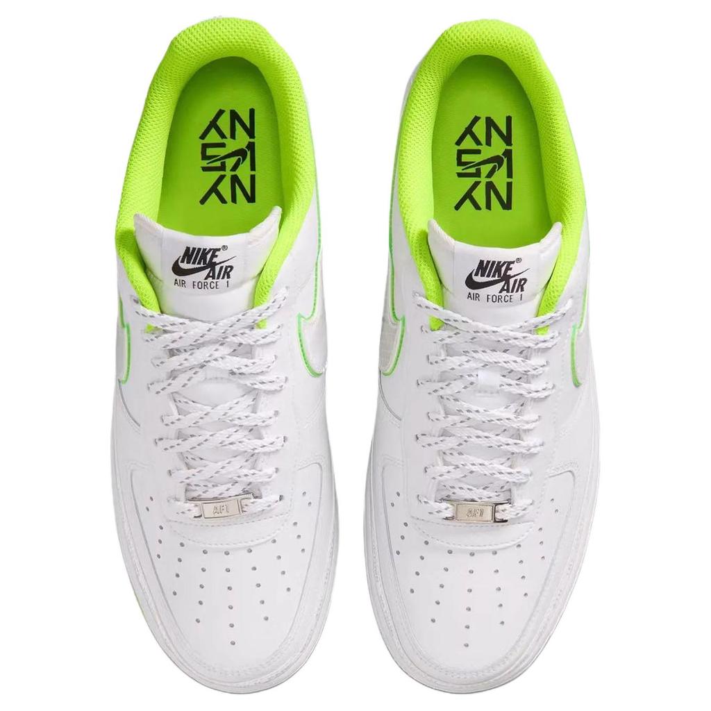 Nike Air Force 1 Low NY против. Мужские кроссовки NY Белый Volt IR1982-100