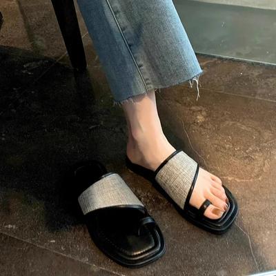 Летние женские тапочки-гладиаторы, модные элегантные туфли на мягкой подошве, шлепанцы, повседневные пляжные шлепанцы, сандалии