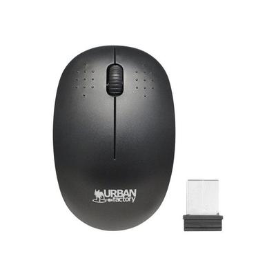 Беспроводная мышь - URBAN FACTORY - WMB01UF - Амбидекстровая - 1000 DPI - Черная