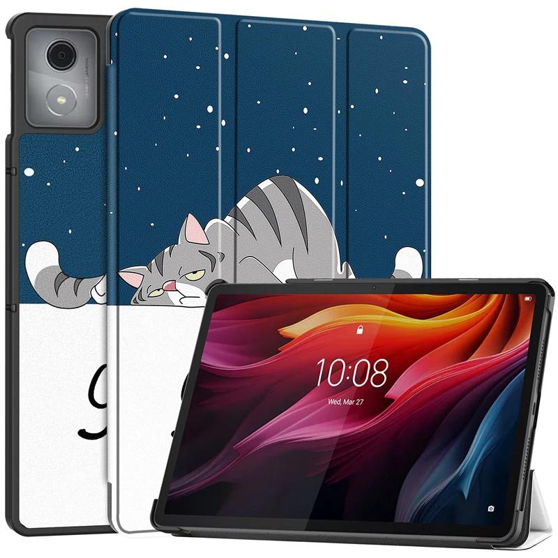 Чехол для Lenovo Tab K11 Plus 11,45 дюйма TB230XC TB352FU, складная подставка из ПУ, умная обложка для чехла планшета Lenovo Tab M11 Plus