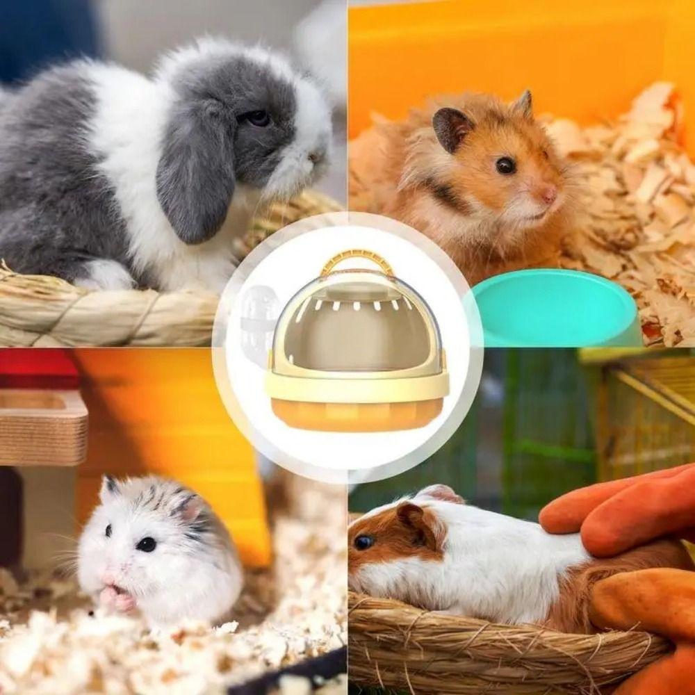 Safe Door Lock Small Animal Carrier Cage Water Bottle Small Pet Carrier Camping