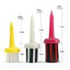 6 Pieces Golf Tees Low Resistance Golf Tees Plastic Long Ball Base Brush Tees