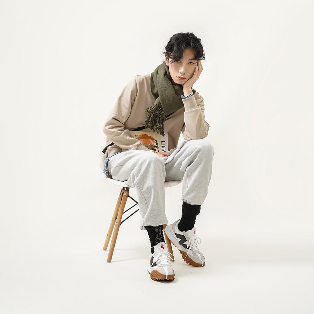 New Balance XC-72 Бело-черные кроссовки унисекс UXC72SD