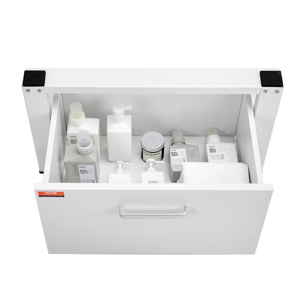 Laundry Pedestal 686mmW x 366mmH, Washer And Dryer Base Stand Platform Universal Fit 299kg Capacity, Heavy Duty Multi-Functional Base for Washing