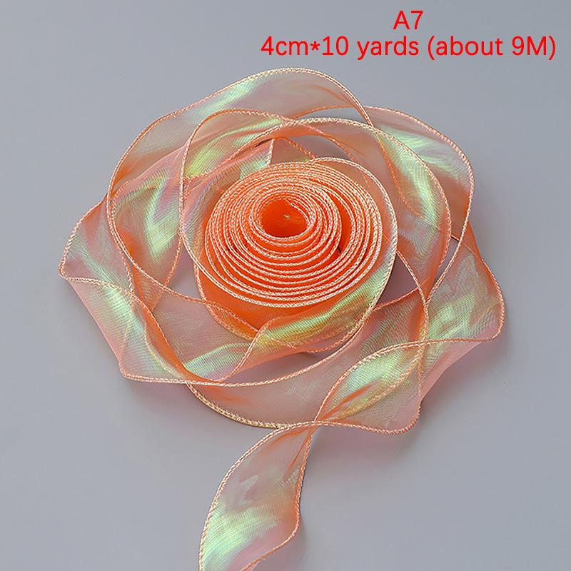 Лента из пряжи «рыбий хвост» бант для торта головной убор подарок выпечка украшенная лента упаковка цветов цветочная лента из пряжи