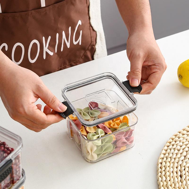 Airtight Food Storage Containers Plastic Kitchen Organizer Food Pantry Organization and Storage - Cereal Boxes Rice Bin