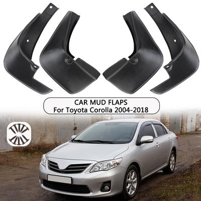 Для Toyota Corolla 2004-2018 Брызговики Передние Задние Грязезащитные щитки Крыло 4 шт./компл. Защита от брызг