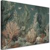 Canvas Print, Corals and Fish