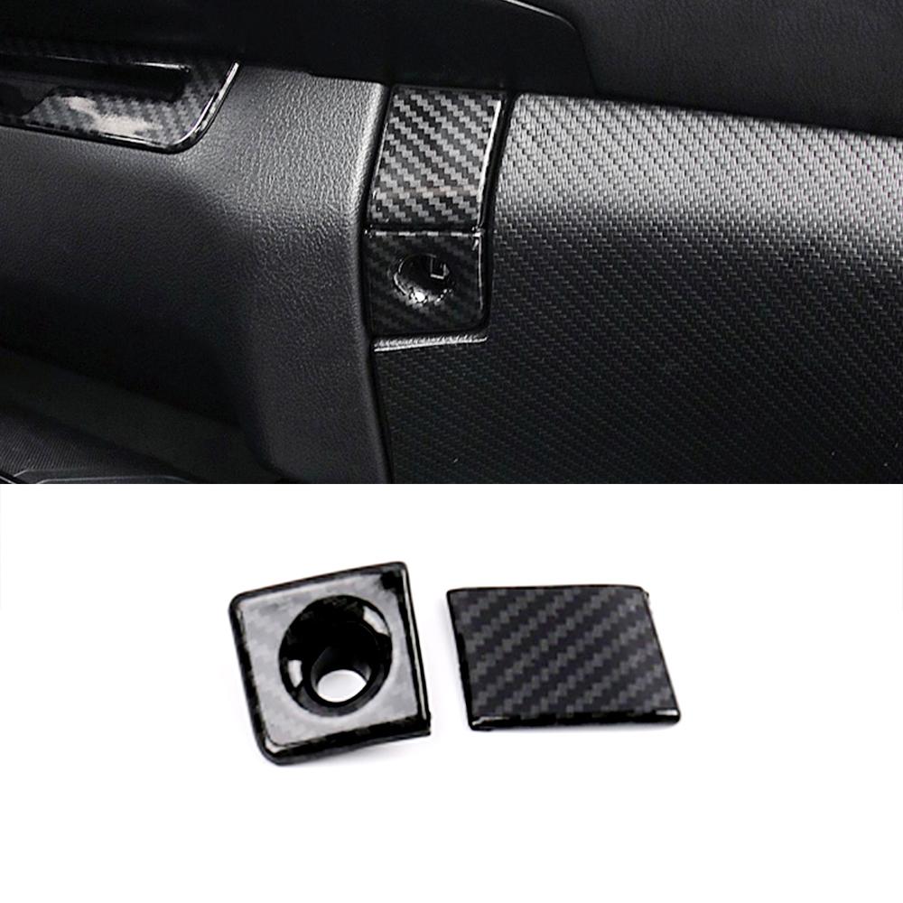 Для Lexus UX UX200 UX250 2018-2022 Цвет углеродного волокна Интерьер Центральный блок управления Модификация Рамка Крышка Отделка Внешний стиль
