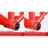 Zinc Zinc Alloy Ring Conversion Washer Bicycle Bottom Bracket Adapter Bicycle Bottom Bracket Bottom Adapter