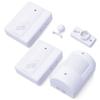 Wireless Driveway Alarm Infrared Transmitter Doorbell Receiver Motion Sensor Weatherproof for Home Security System New