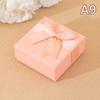 1 шт., несколько цветов, 7*7*3,5 см, бант, подарочная коробка для ювелирных изделий, ожерелья, серег, браслета, кольца, брелока, броши, упаковка для хранения