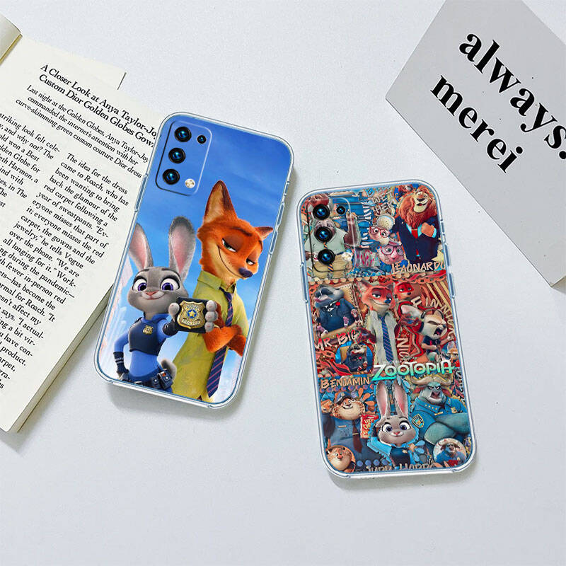 MH158 Чехол для телефона Zootopia для Motorola G34 G32 G31 G14 G15 G84 G62 E32 G24 G72 G71 G73 G85 G200 G60 G52 G51 G50 G42 G41 G32 G30