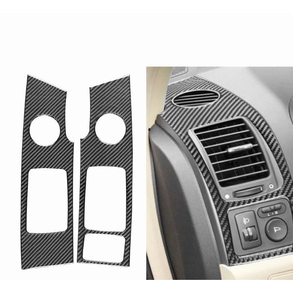 Накладка на боковое вентиляционное отверстие автомобиля для Honda для CRV CR-V 2007 2008 2009 2010 2011, автомобильные аксессуары для интерьера из углеродного волокна