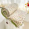 Summer Thin Quilts Cotton Lightweight Air-conditioning Comforter Hotel Nap Blanket Quilted Bed Covers Bedspreads Soft Breathable