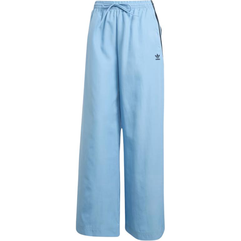 adidas Логотип Originals Свободный крой Спортивные брюки Женские брюки Серый Синий JV7492