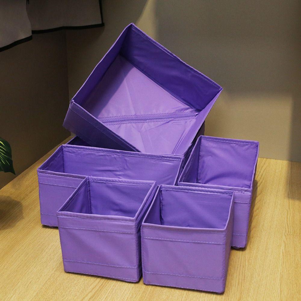 Foldable Closet Organizer Fabric Art Box Storage Cabinets Fashion Closet Organizer Boxes  Clothes