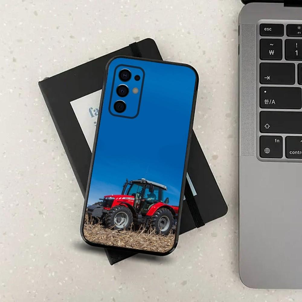 Фермерский трактор Чехол для телефона для Samsung Galaxy A13, A21s, A22, A31, A32, A52, A53, A71, A80, A91 M-Massey F-Ferguson Мягкий черный чехол