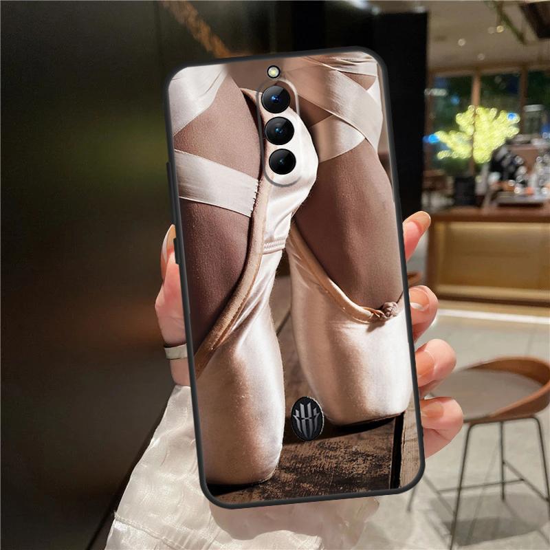 Чехол для пуантов Ballet Ballerina Shoes для ZTE Nubia Red Magic 8S 8 9 Pro Plus Red Magic 6 7 Pro 6S 7S Pro 5G 5S 6R Funda