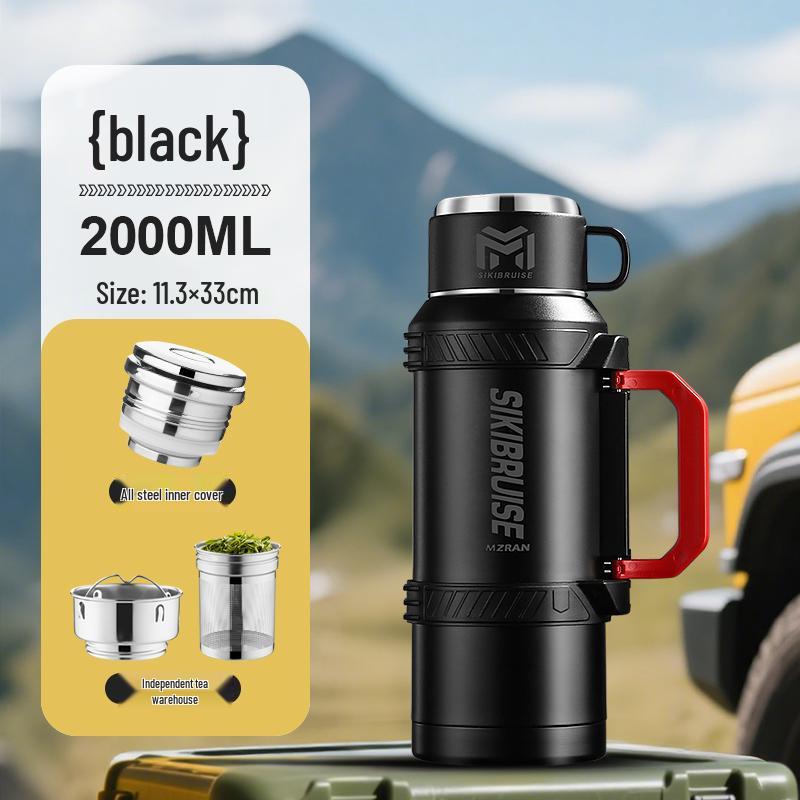 Large Capacity Stainless Steel Insulated Thermos Flask for Outdoor Travel