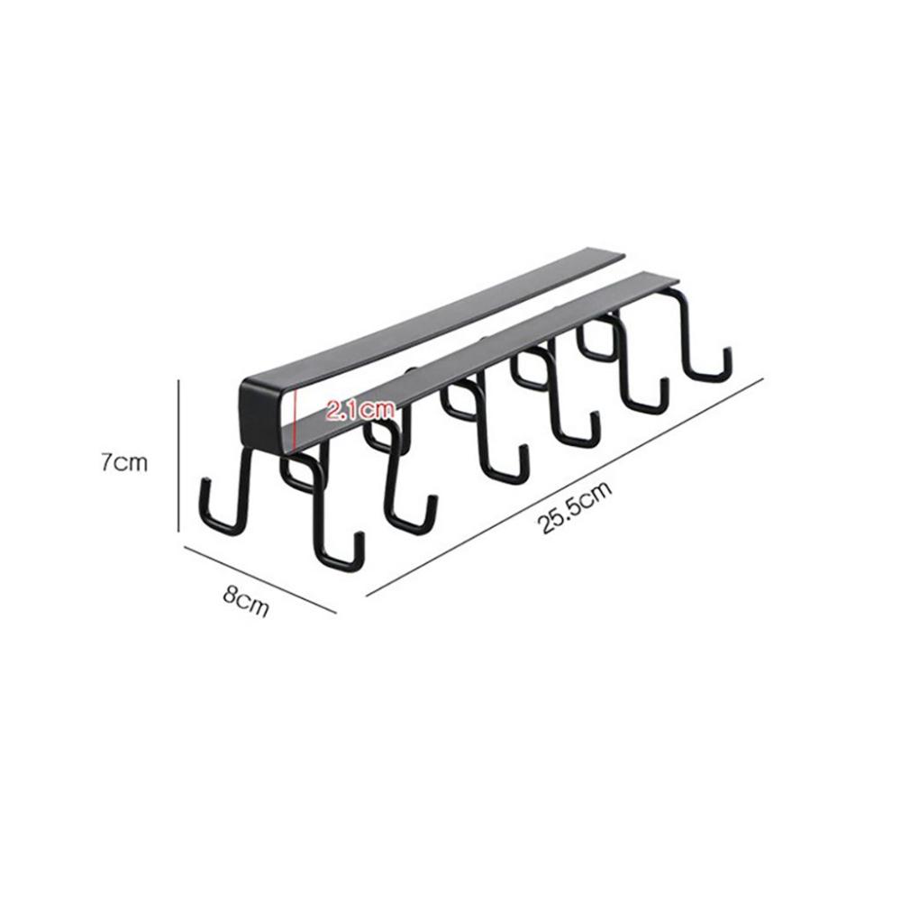 Шкаф, Кухня, Бар Металлический Бытовой Подвесной Подстаканник Крючок Для Кружки Стойка Кухонный Органайзер Крючок Для Шкафа