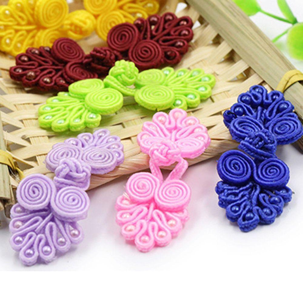 DIY Costume Fasteners Cheongsam Button Sewing Chinese Knot Frog Pankou for Tang Suit Handmade