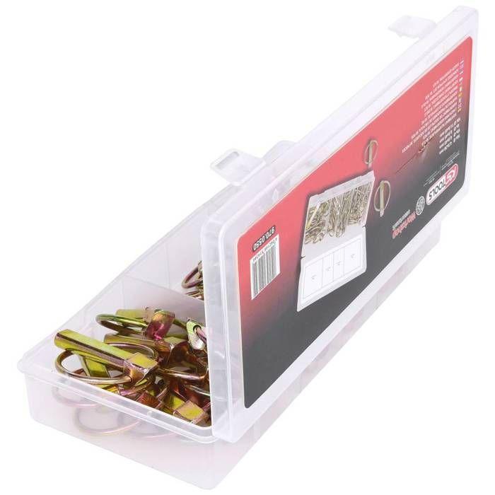 Набор стопорных шплинтов - KSTOOLS - 970.0550 - 50 штук - Кейс - Внутренний