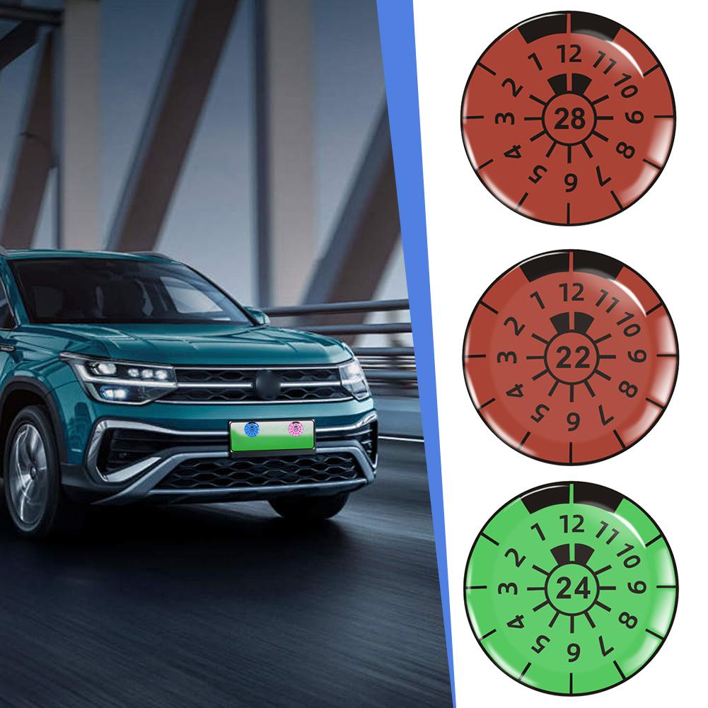 2 шт. 3D гелевые наклейки для немецких номерных знаков, DIY объемные наклейки, водостойкие и УФ-стойкие, значок-эмблема для автомобиля