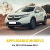 Glossy Black Pillar Post For 12 13 14 15 16 Honda CR-V 6Pcs Set Door Trim Covers